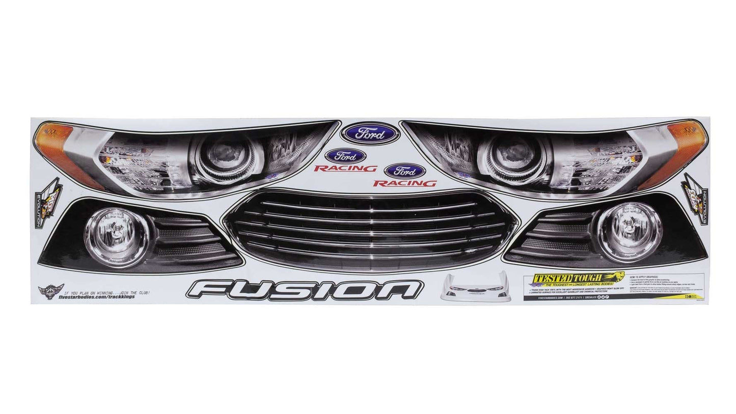 Fivestar Evo Nose ID Kit Fusion Ford MPN FIV32313-44141 For Ford Dirt Late Model