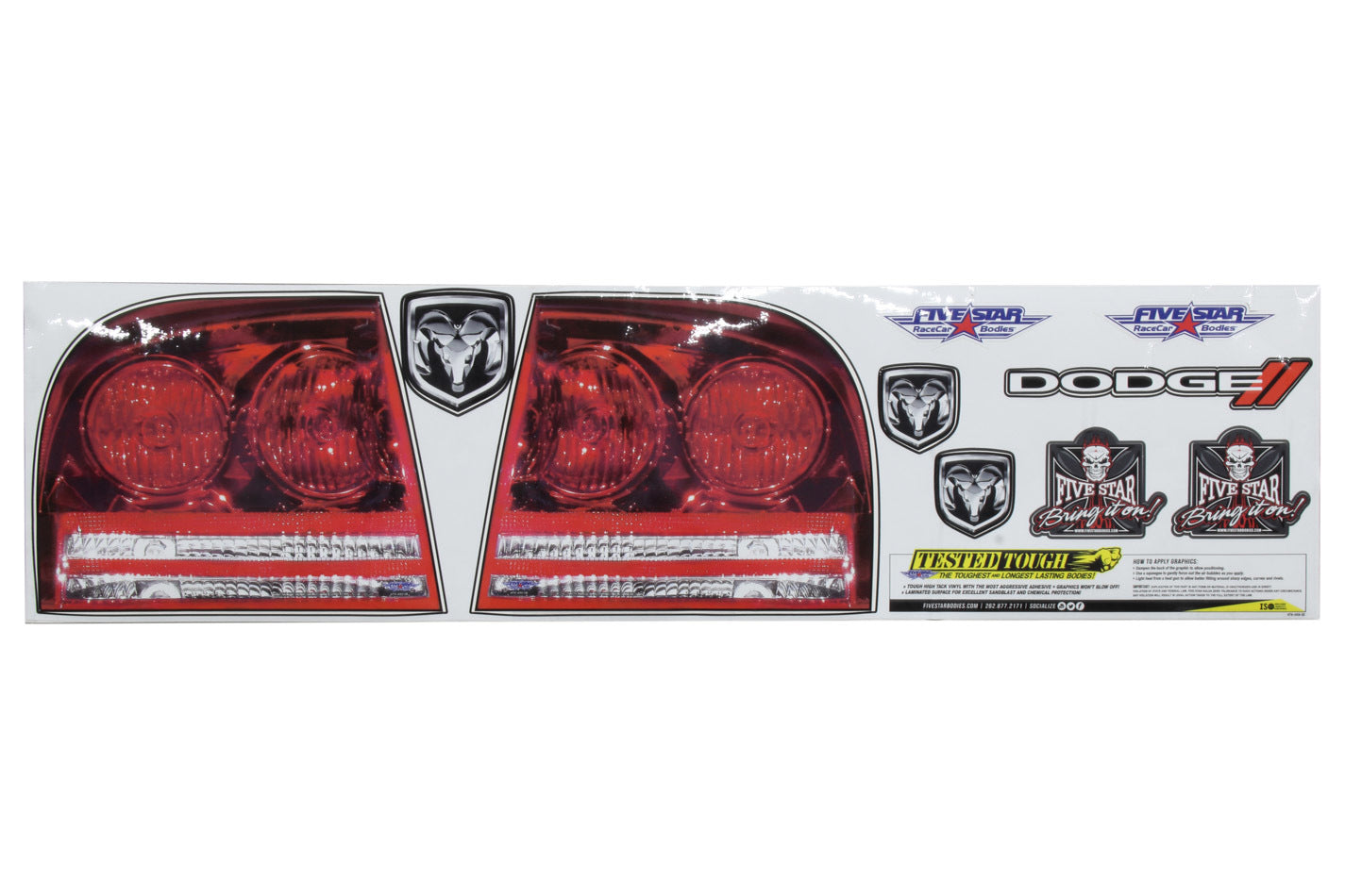 Fivestar Tail ID Charger MPN FIV470-450-ID For Dodge