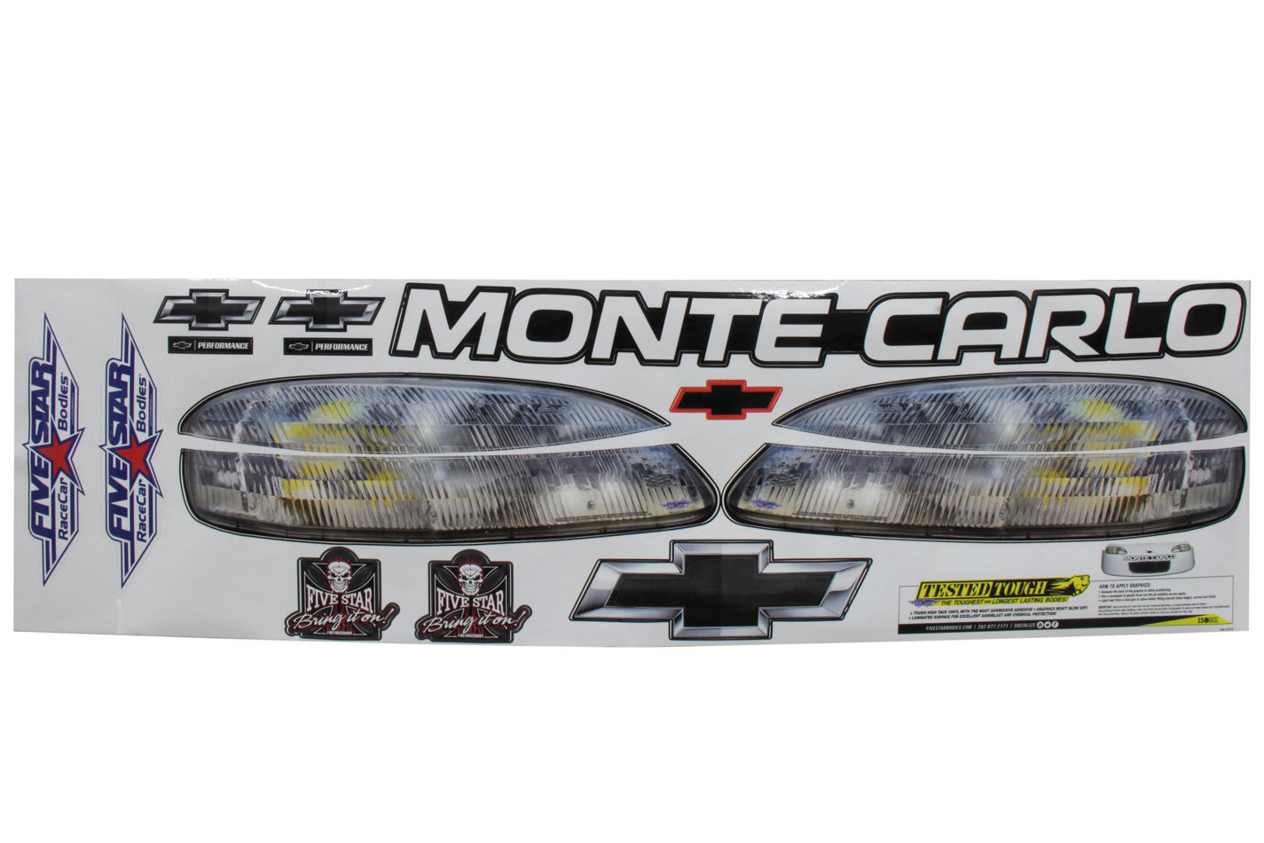 Fivestar Nose Only Graphics 99 Monte Carlo MPN FIV620-410-ID For Chevy 1999