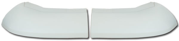 Fivestar Nose Upper S2 Sportsman White 2pc MPN FIV664-412W