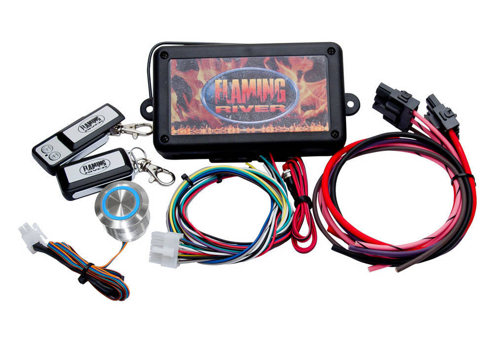 Flaming River Programmable Keyless Ignition Dash Mount MPN FLAFR60004 Ram