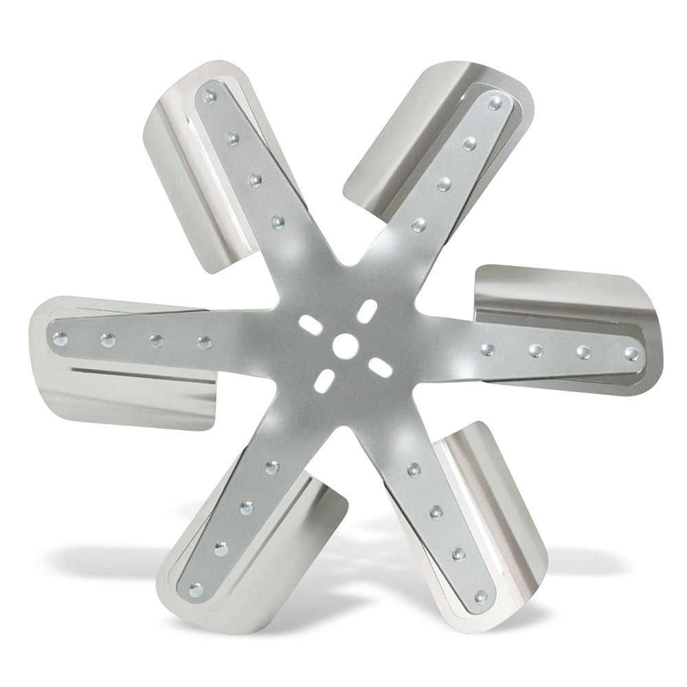 Flex-A-Lite Belt Driven Flex Fan17in - Silver MPN FLE101567 Pilot