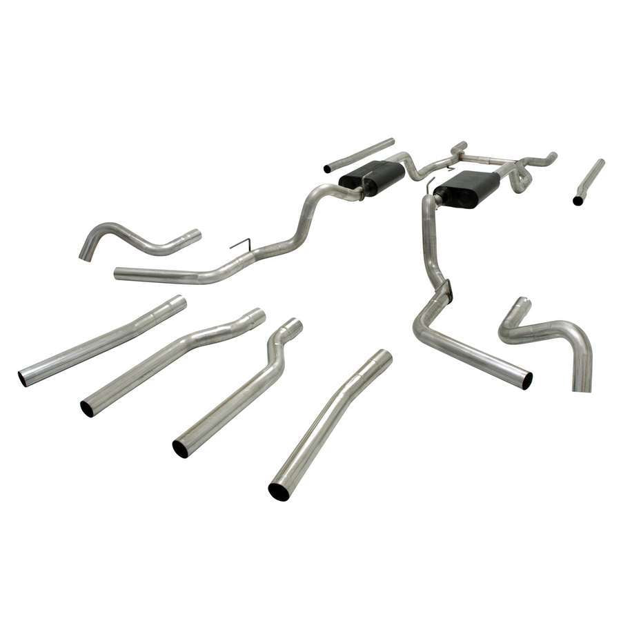 Flowmaster Crossmember Back Exhaust Kit 67-72 GM P/U C10 MPN FLO17654 For GM Fullsize Truck 1967-72