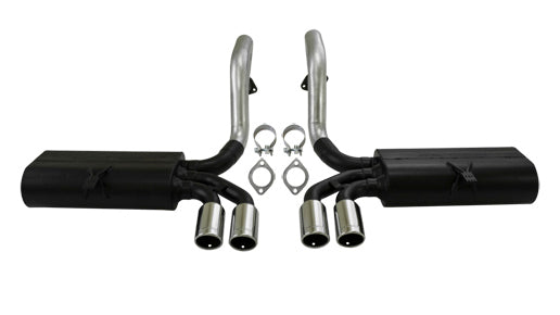 Flowmaster Axle-Back Exhaust Kit - 97-04 Corvette 5.7L MPN FLO817517 For Chevy Corvette 1997-2004