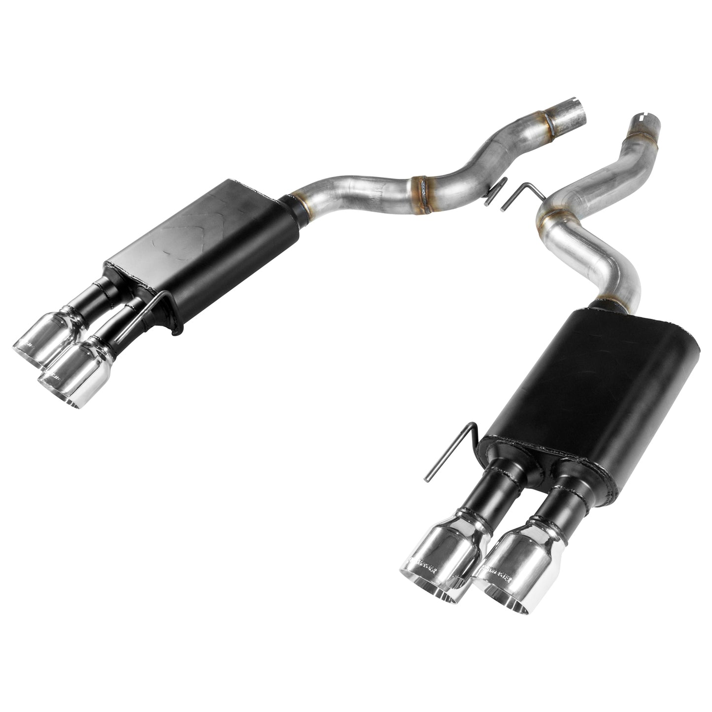 Flowmaster Axle Back Exhaust Kit 18 Ford Mustang GT 5.0L MPN FLO817807 For Ford Coyote, Mustang 2018-21