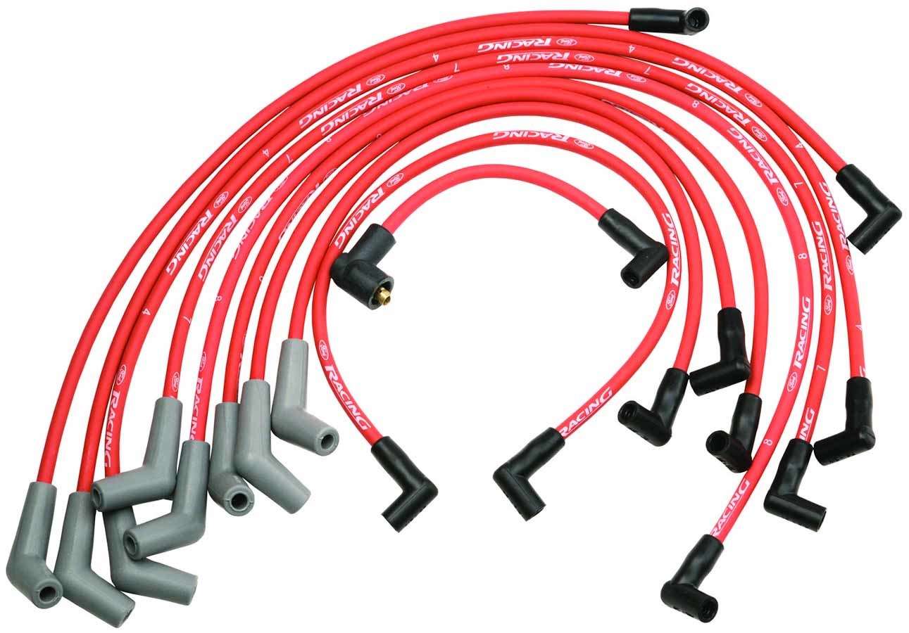 Ford 9mm Ign Wire Set-Red MPN FRDM12259-R301 For Ford