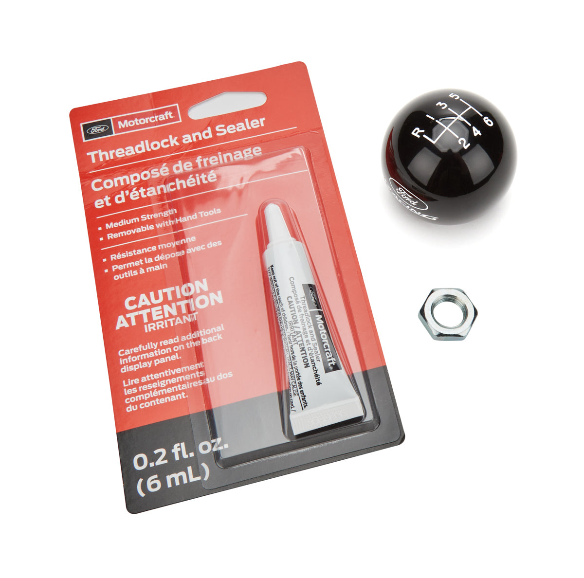 Ford 6-Speed Shift Knob MPN FRDM7213-M8 For Ford Mustang 2015-20