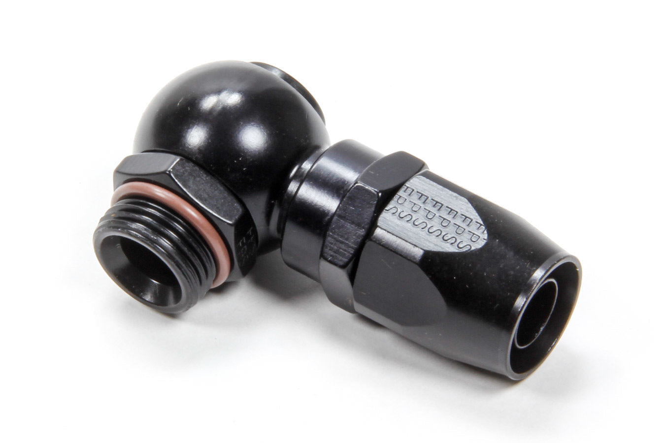 Fragola #10 Banjo Hose Fitting Straight - Black MPN FRG100010