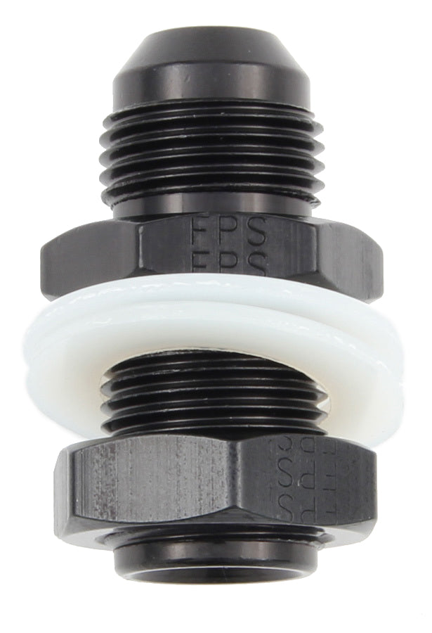 Fragola #10 Fuel Cell Bulkhead Fitting Black FRG483110-BL