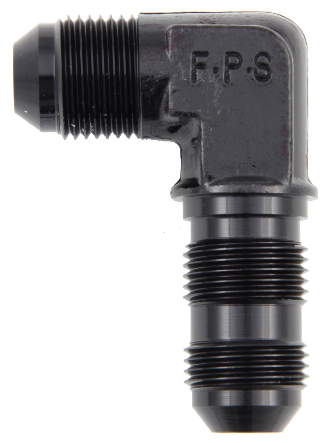 Fragola #3 x 90 Deg Bulkhead Fitting Black FRG483303-BL