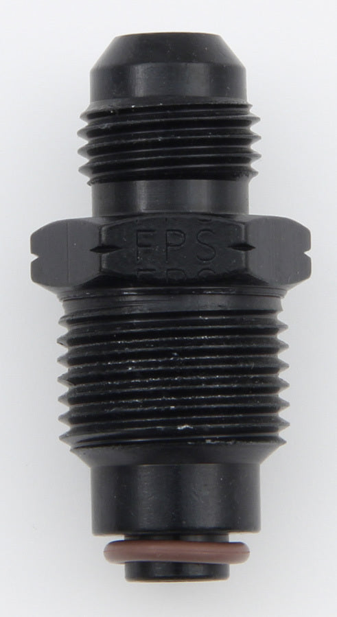 Fragola Male Adapter Fitting #6 x 18mm x 1.5 FI Black FRG491964-BL