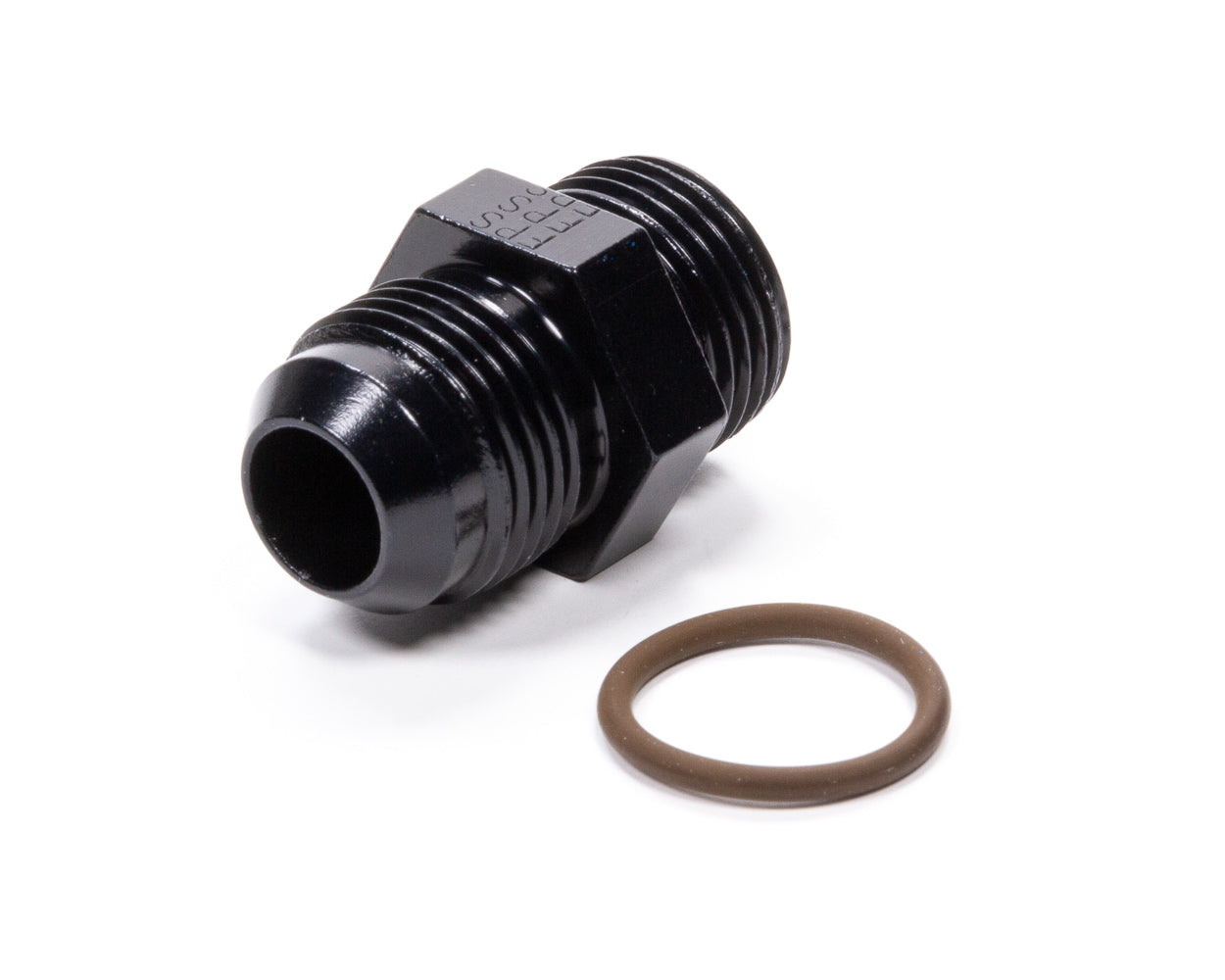 Fragola #10 x 7/8-14 (#10)Radius O-Ring Fitting Black FRG495106-BL