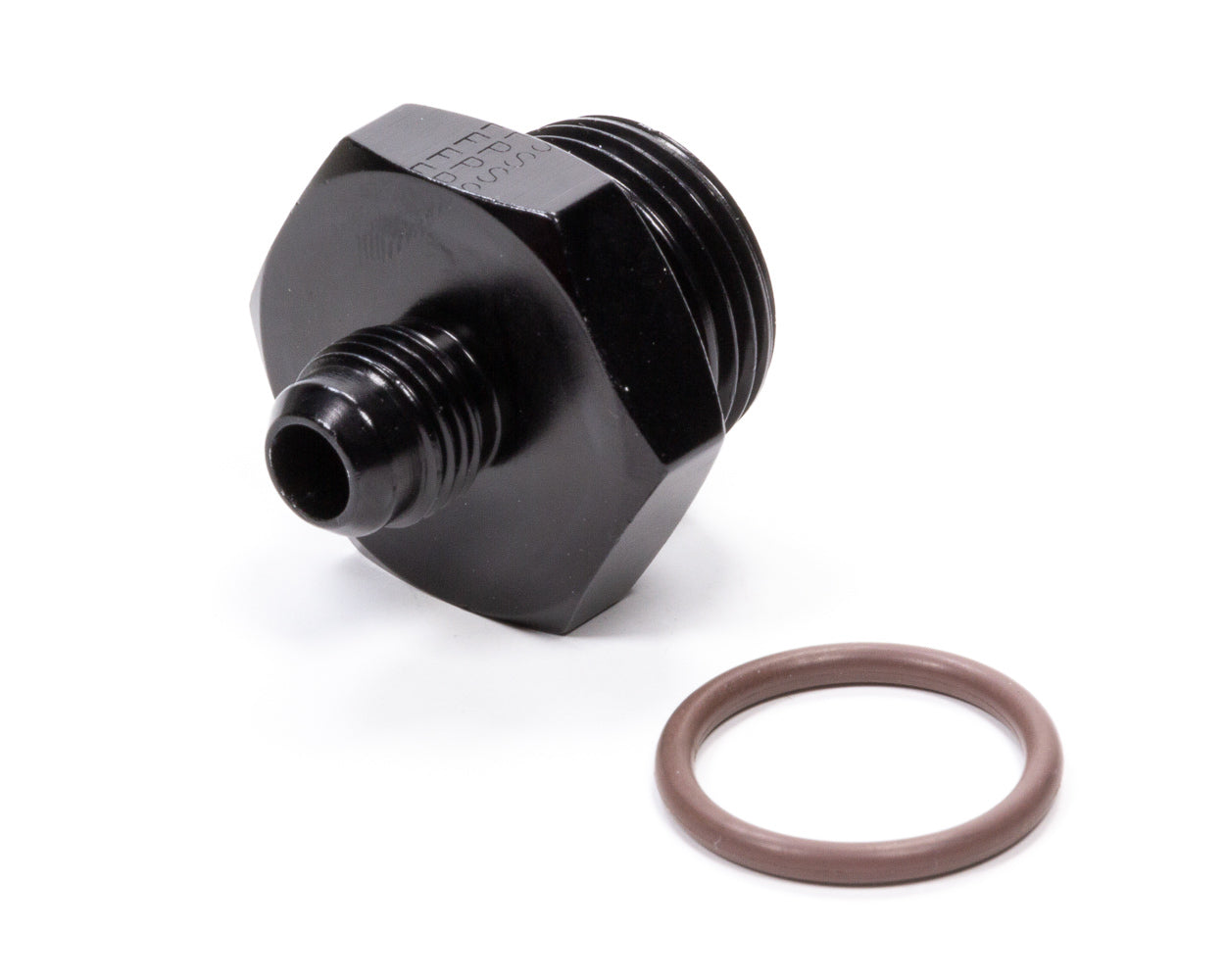 Fragola #6 x 1-1/16-12 (#12) Radius O-Ring Fitting Bk FRG495114-BL