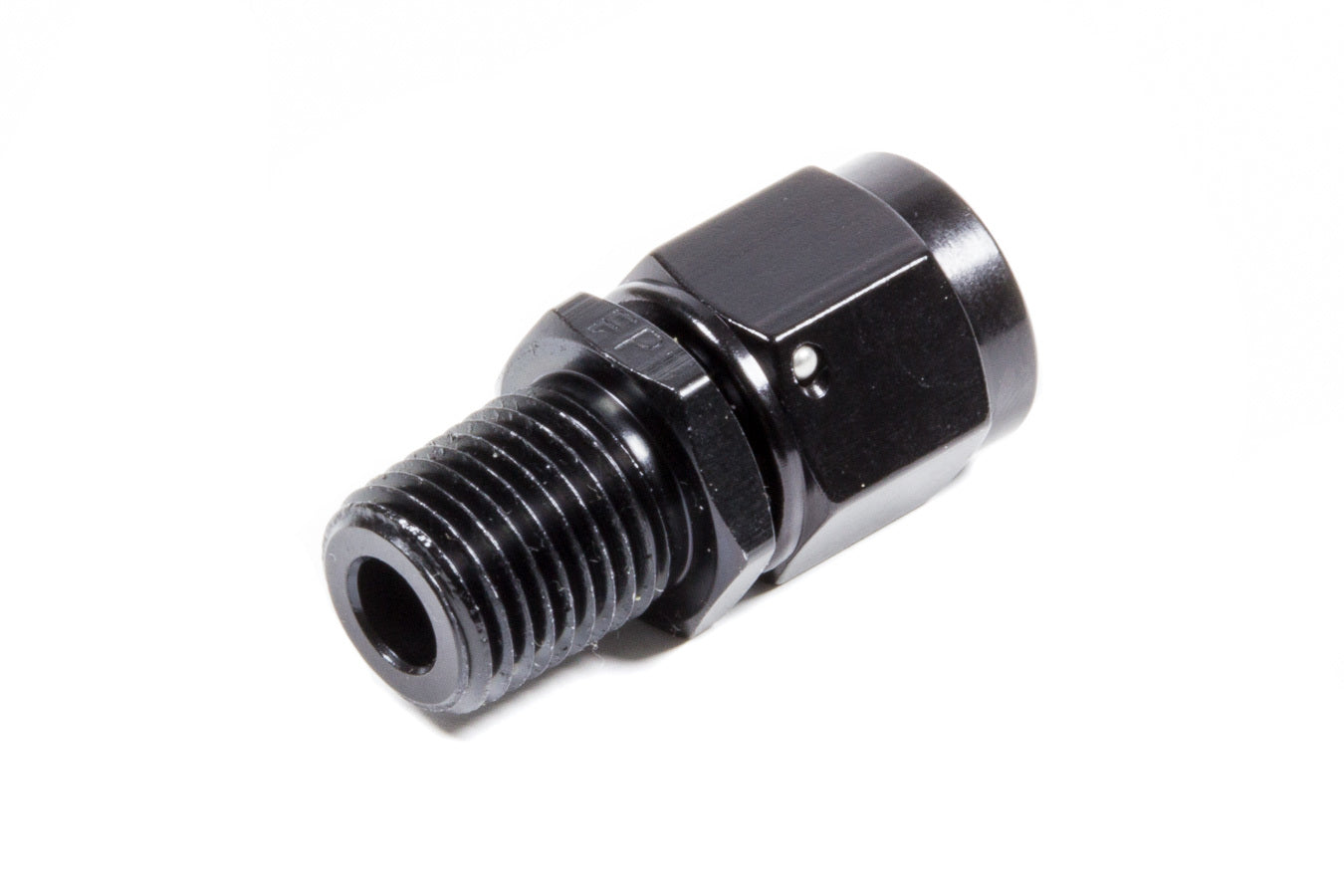 Fragola #6 Female Swivel to 1/4mpt Fitting Black FRG499306-BL