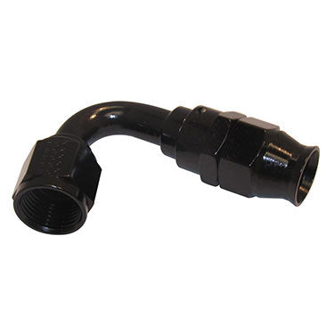 Fragola Hose Fitting #12 120 Deg PTFE Black MPN FRG681212-BL