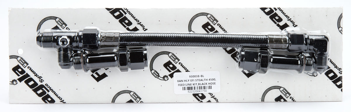Fragola EFI Fuel Line Kit Holley 4500 Stealth MPN FRG930038-BL
