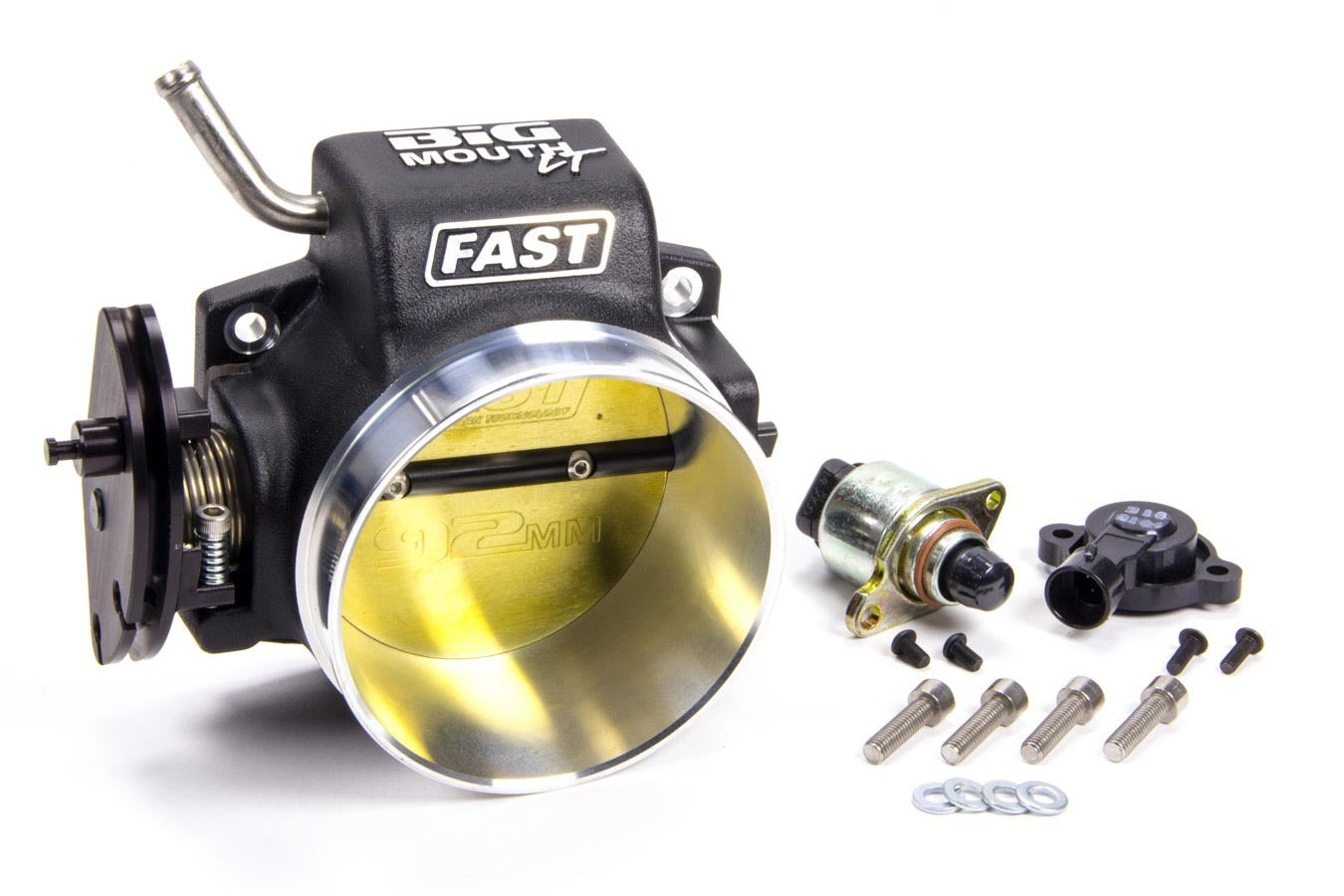 Fast Electronics Throtte Body Big Mouth LT 92mm GM LS 4-Bolt MPN FST54091 For GM LS-Series