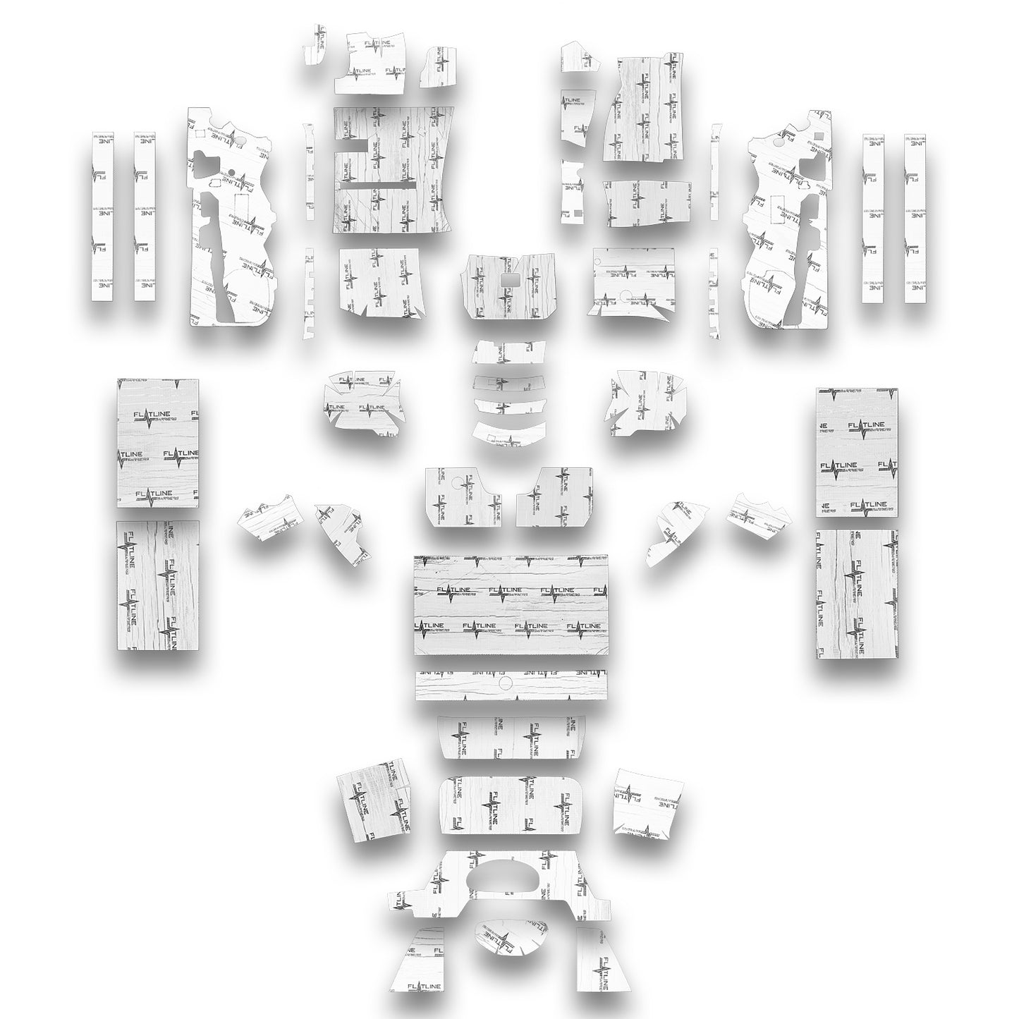 Flatline Barriers 1993-02 GM F-Body Full Insulation Kit MPN FTLTABF2023 For GM F-Body 1993-2002
