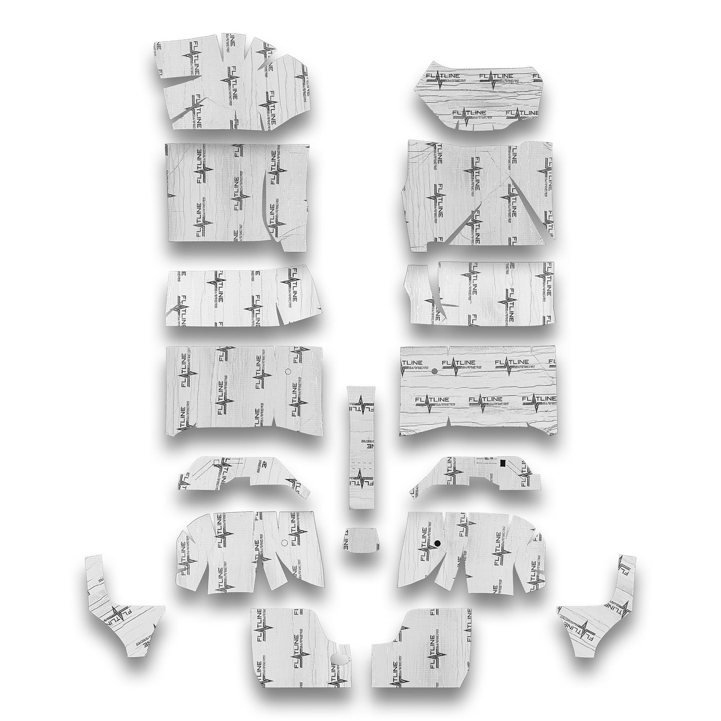 Flatline Barriers 1982-92 GM F-Body Floor Insulation Kit MPN FTLTABF2024 For GM F-Body 1982-92