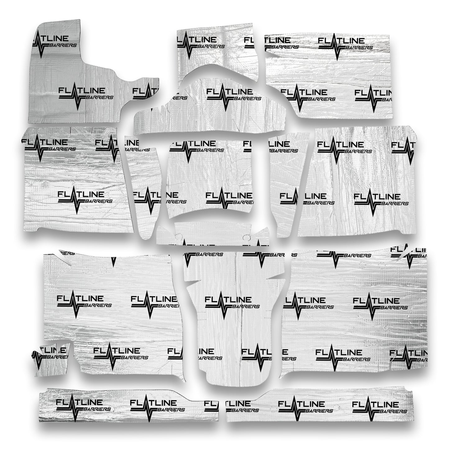 Flatline Barriers 1963-66 GM Truck Floor Insulation Kit MPN FTLTABT4018 For GM Fullsize Truck 1963-66