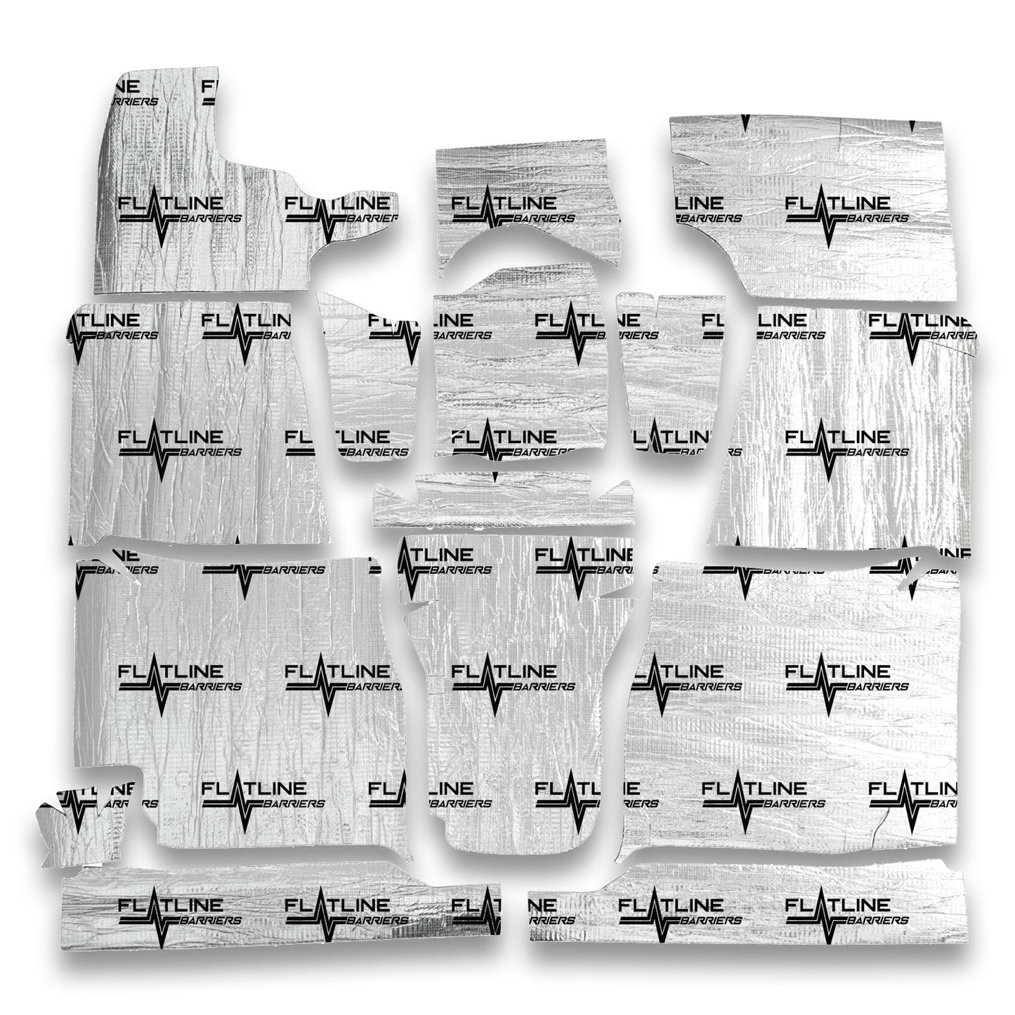 Flatline Barriers 63-66 GM Truck High Tunn el Floor Insulation Kit MPN FTLTABT4027 For GM Fullsize Truck 1963-66