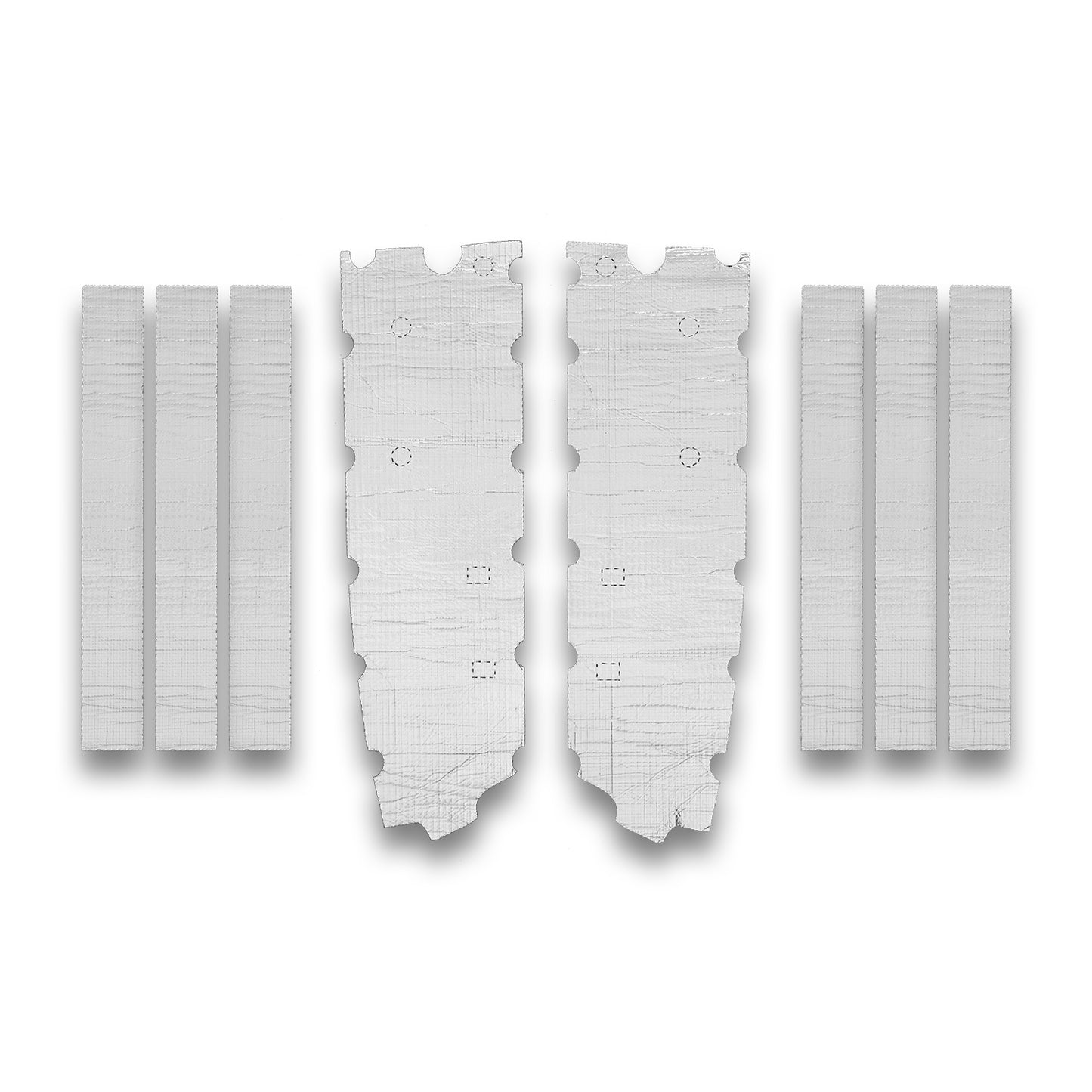 Flatline Barriers 64-66 Ford Mustang Coupe Door Insulation Kit MPN FTLTABZ6003 For Ford Mustang 1964-66
