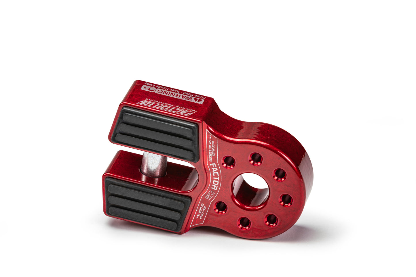 Factor 55 Flatlink Winch Shackle Mount Red FTR00050-01