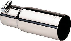 Gibson Exhaust 2.5in Round Exhaust Tip S.S. MPN GIB500362