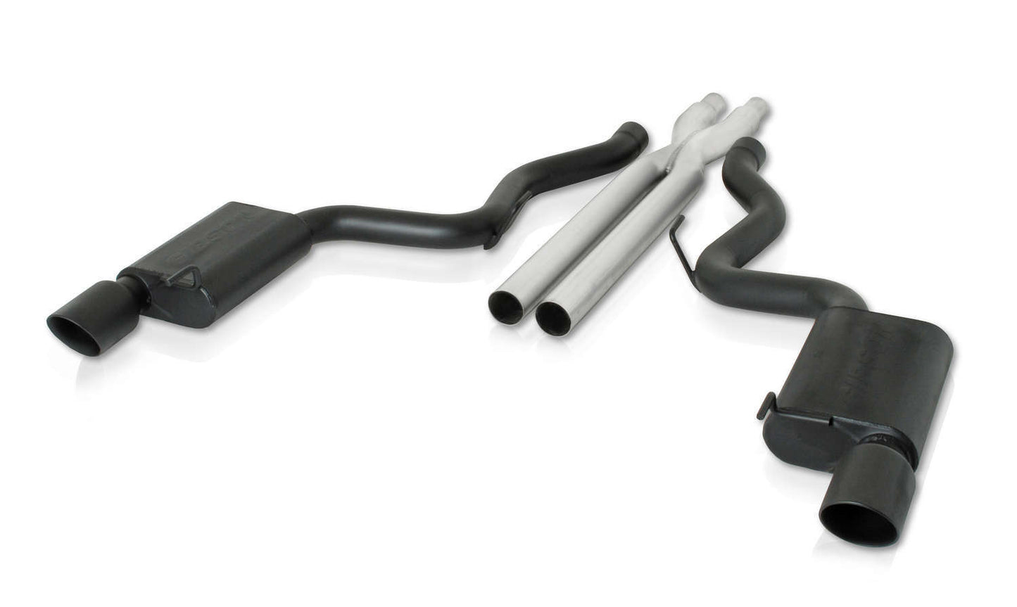 Gibson Exhaust Cat Back Exhaust 15-16 Mustang 5.0L Dual Split GIB619013-B