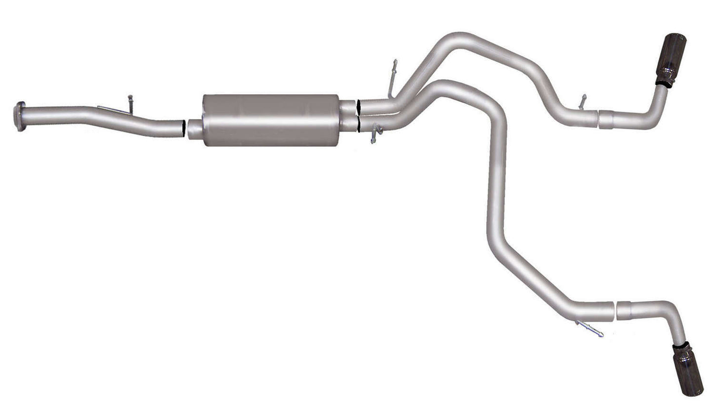 Gibson Exhaust Cat-Back Dual Extreme Ex haust System Stainless GIB65572