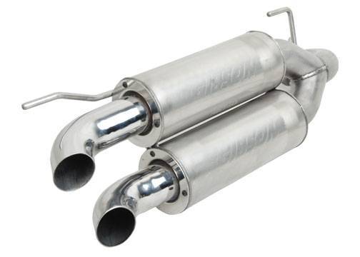 Gibson Exhaust Polaris UTV Dual Exhaust Stainless MPN GIB98013 2011-14