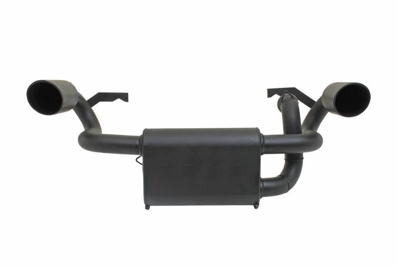 Gibson Exhaust Polaris UTV Dual Exhaust Black Ceramic GIB98024