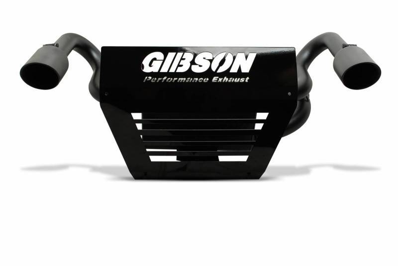 Gibson Exhaust Polaris UTV Dual Exhaust Black Ceramic MPN GIB98026 Ram 2016-18