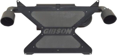 Gibson Exhaust Can-Am UTV Dual Exhaust Black Ceramic MPN GIB98034 Ram 2017-21