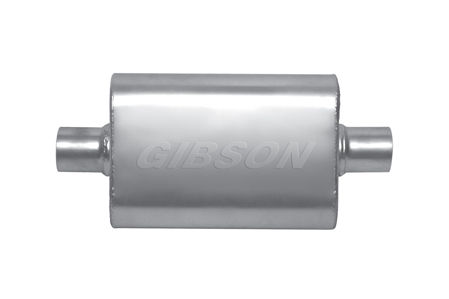 Gibson Exhaust Stainless Steel Muffler 3in Offset/Center MPN GIBBM0102 For Universal use