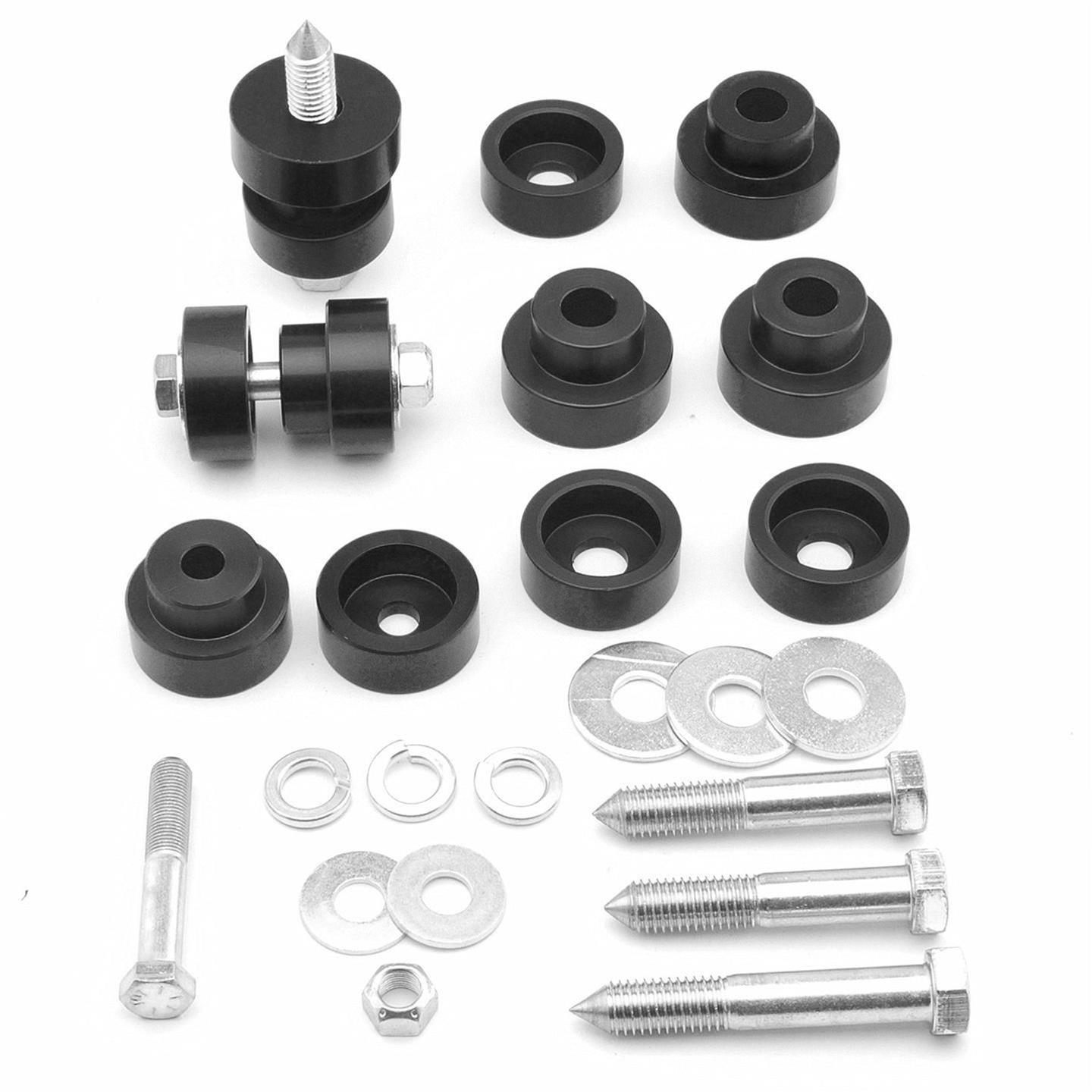 Global West Body Mount Bushing Kit MPN GLO800 For GM F-Body 1967-81