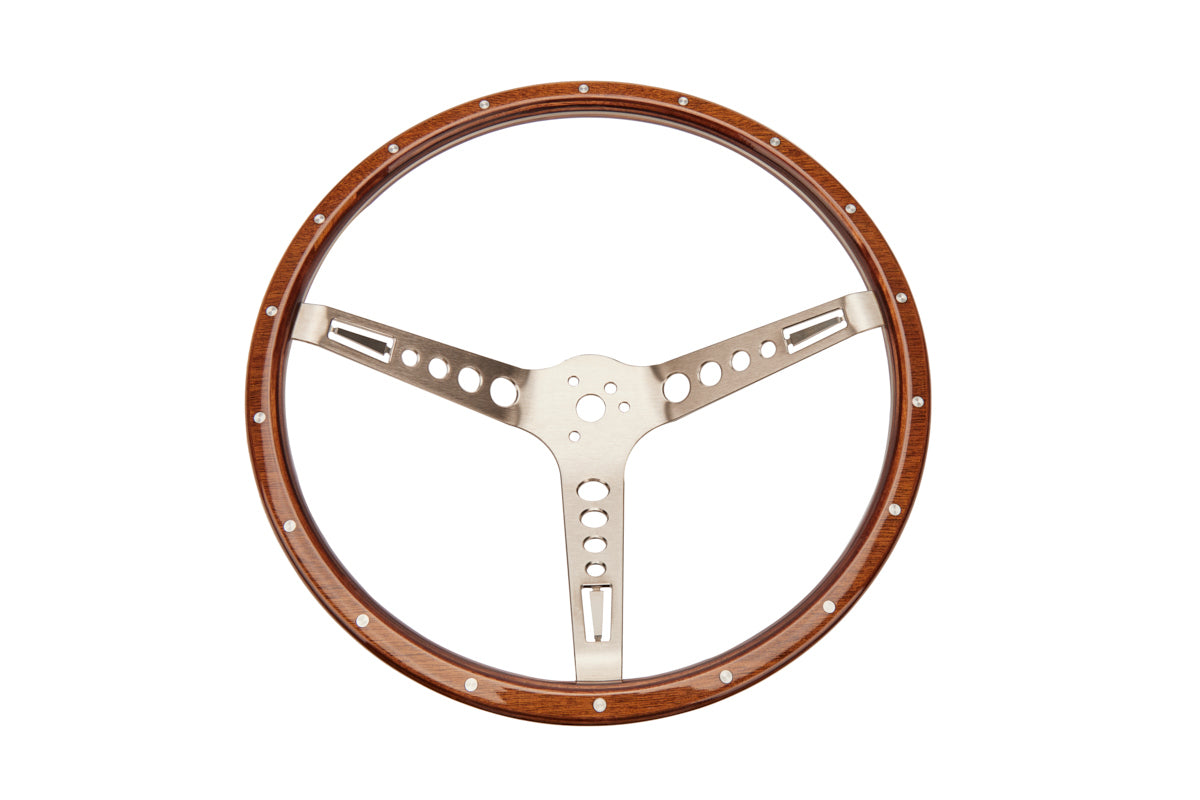Gt Performance Steering Wheel GT3 GT Retro Mustang Wood GTP35-5457