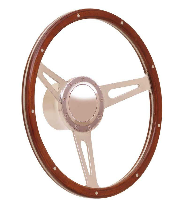 Gt Performance Steering Wheel GT9 Retro Cobra Wood GTP38-4247