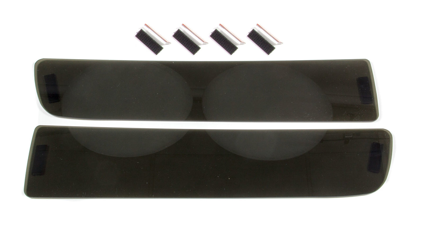 G.T. Styling 84-90 Corvette Turn Sign Frt Smoke No Rubber 2pcs GTS39FS