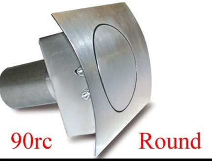 Hagan Street Rod Necessities Round Fuel Door Curved Surfaces MPN HAG90RC For Universal use