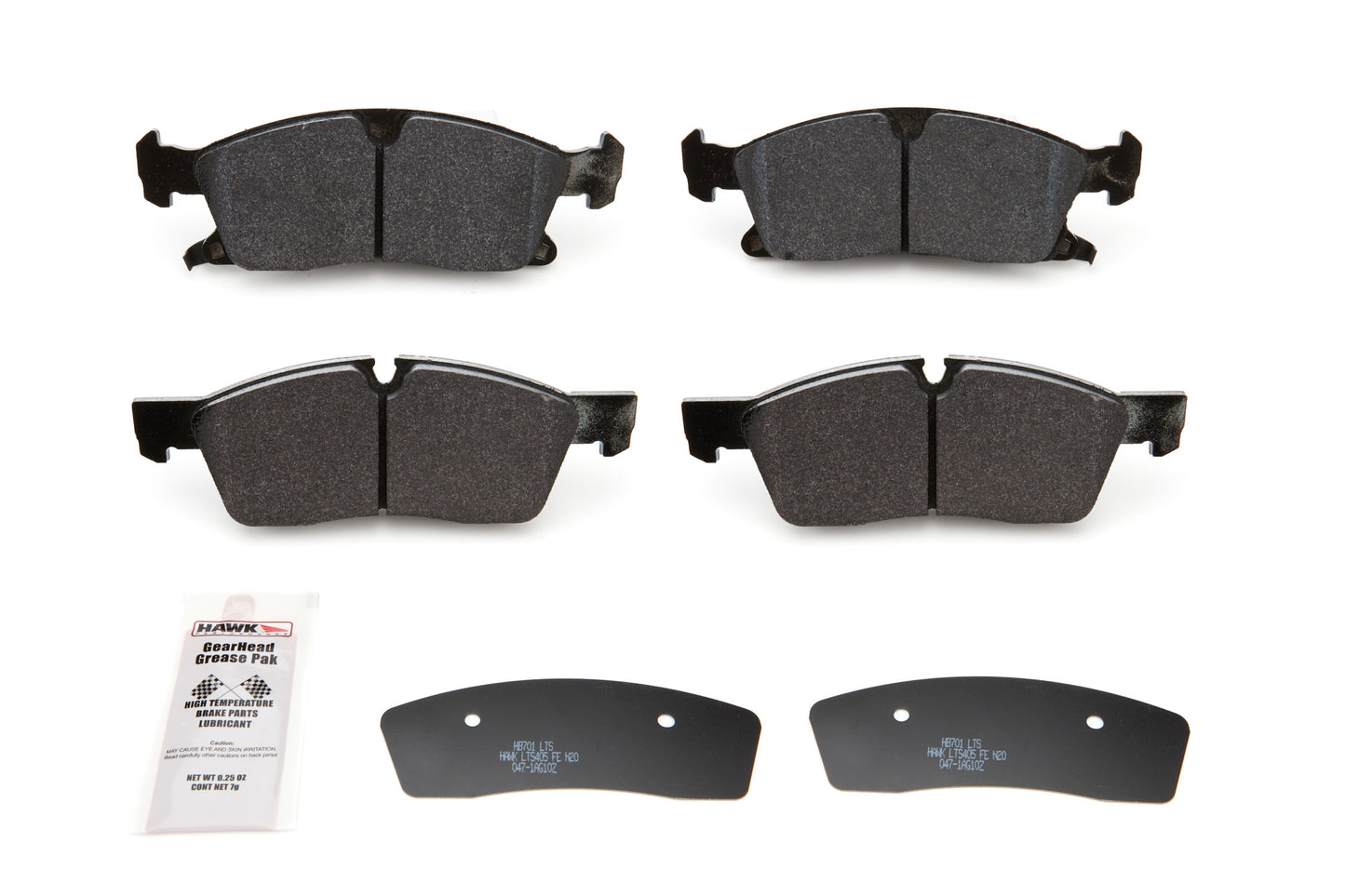Hawk Brake Brake Pads Frt Grand Cherokee MPN HAWHB701Y723 For Jeep Cherokee, Grand Cherokee 2016