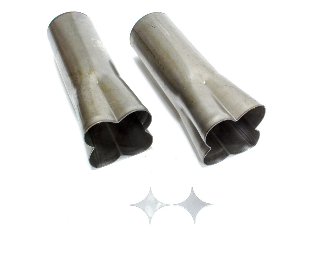Hedman Weld-On Collectors 2-1/8in x 4in (Pair) MPN HED14017