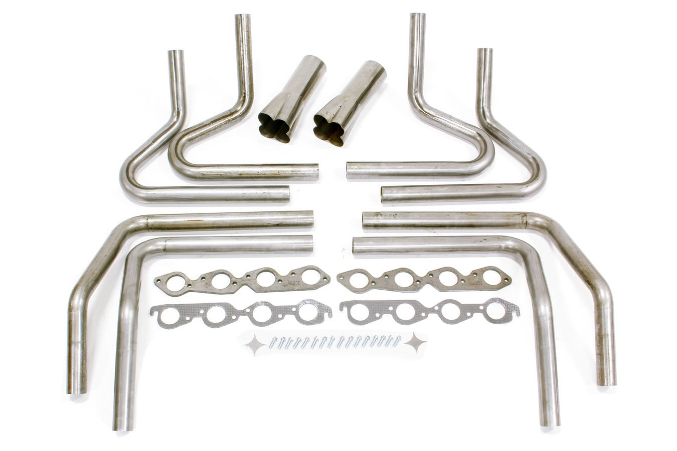 Hedman 2in. BBC Weld Up Kit- 3.5in. Weld On Collector MPN HED65640 For Chevy