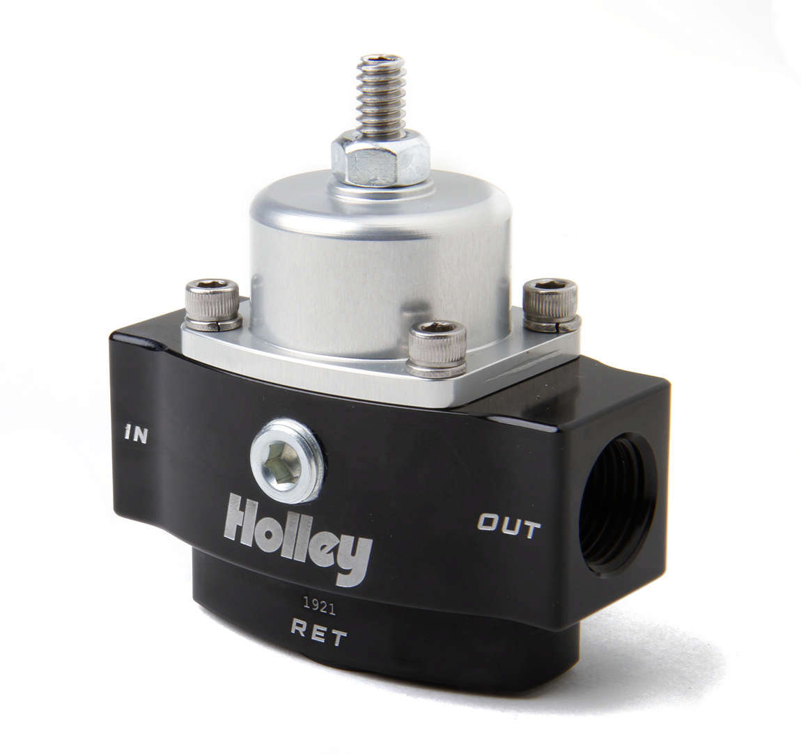 Holley HP Billet Fuel Press. Regulator w/Bypass MPN HLY12-841