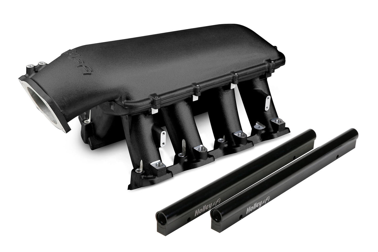 Holley GM LS Hi-Ram Intake Sys. - 105mm EFI Throttle Bdy MPN HLY300-117BK For GM LS-Series, Ram