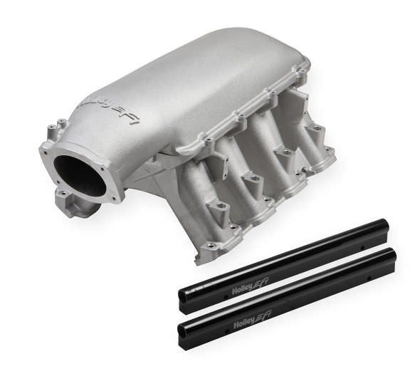 Holley 6.2L LT1 Hi-Ram Intake Manifold 1x105mm TB MPN HLY300-140 For GM GenV LT-Series, Ram