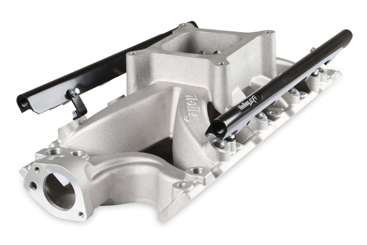 Holley SBF EFI Intake Manifold 4150 w/Fuel Rails MPN HLY300-276 For Ford