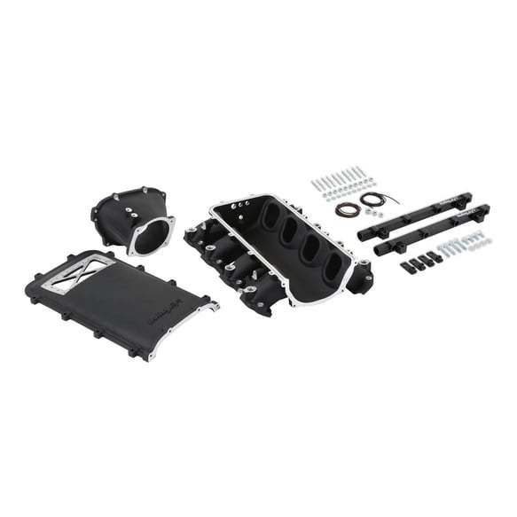 Holley GM GenV LT Ultra Lo-Ram Intake Manifold Kit MPN HLY300-719BK For GM GenV LT-Series, Ram