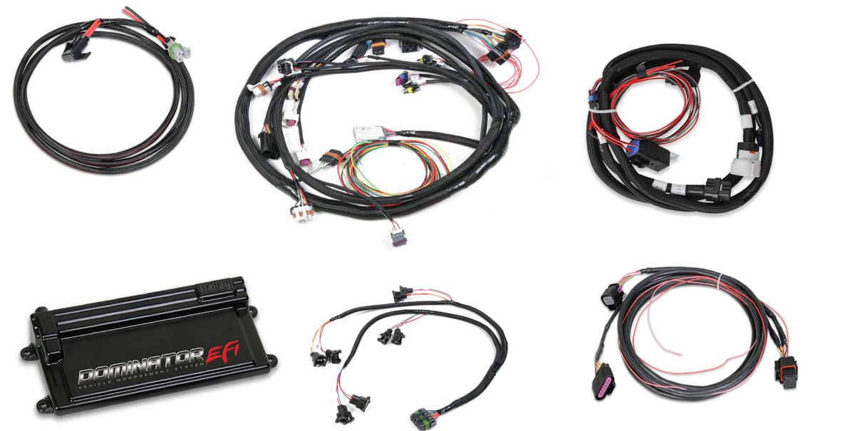 Holley Dominator EFI Kit - LS2 w/Trans Contr & DBW MPN HLY550-660 For GM LS-Series
