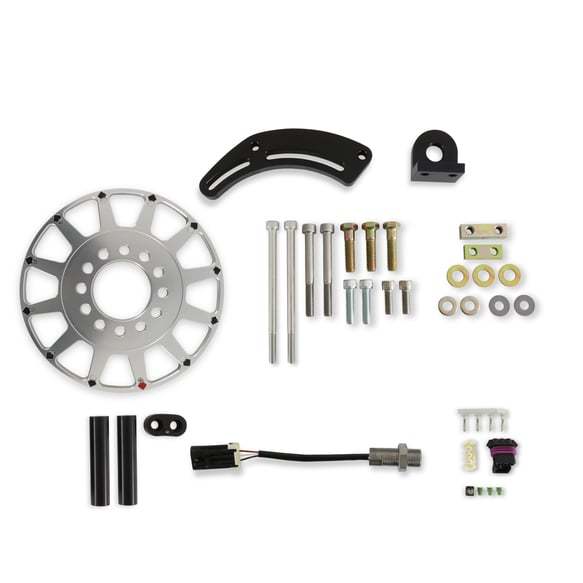 Holley 8IN 12-1X Crank Trigger Kit GM LS Hall Effect MPN HLY556-174 For GM LS-Series, Pickup